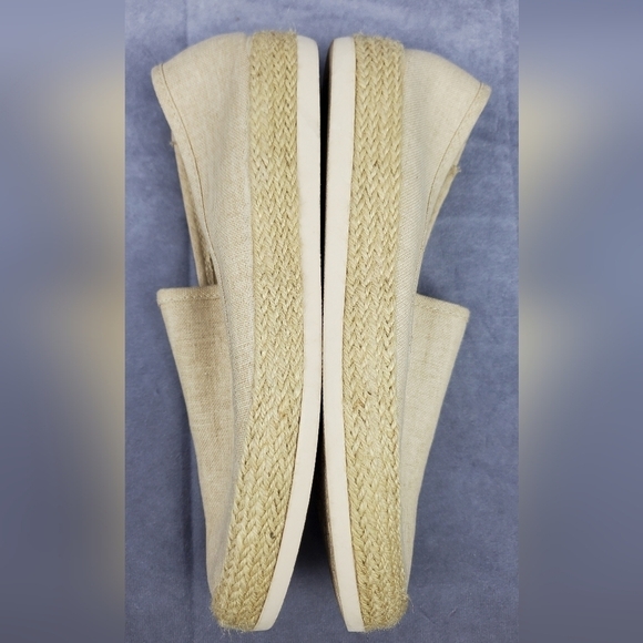 Esprit Nadine espadrille flat slip on Natural Tan‎ Women's shoes size 8.5 - Picture 8 of 9